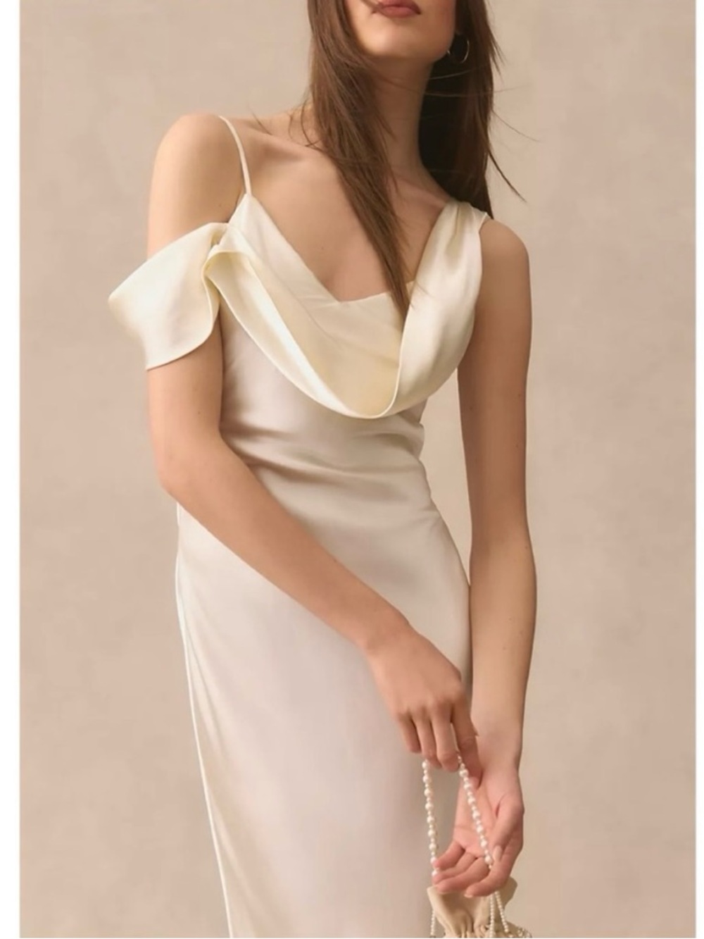 Reformation Ronda Silk Dress